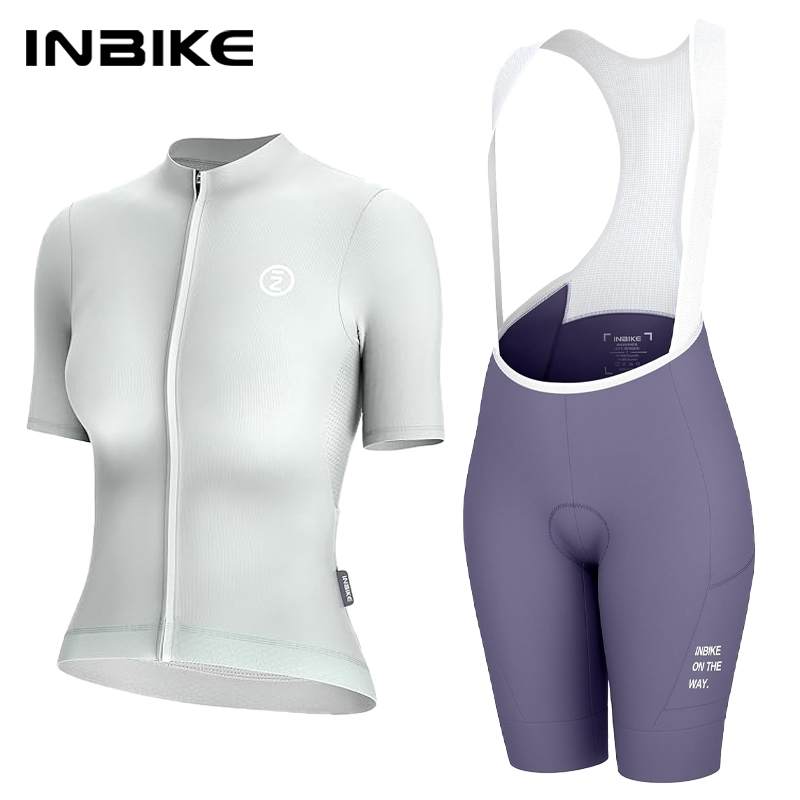 Cycling Gear Jersey - INBIKE Dames Fietskledingset, Racefiets Jersey Korte