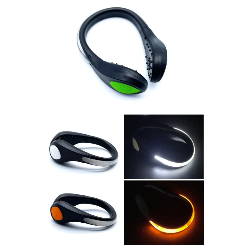 Nieuwe Lichtgevende Schoenclip - Cycling Gear And Equipment recensie en prijs