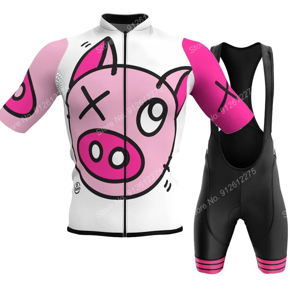 Set Cartoon Comic Pig 2023 Cyc - Cycling Bib Shorts recensie en prijs
