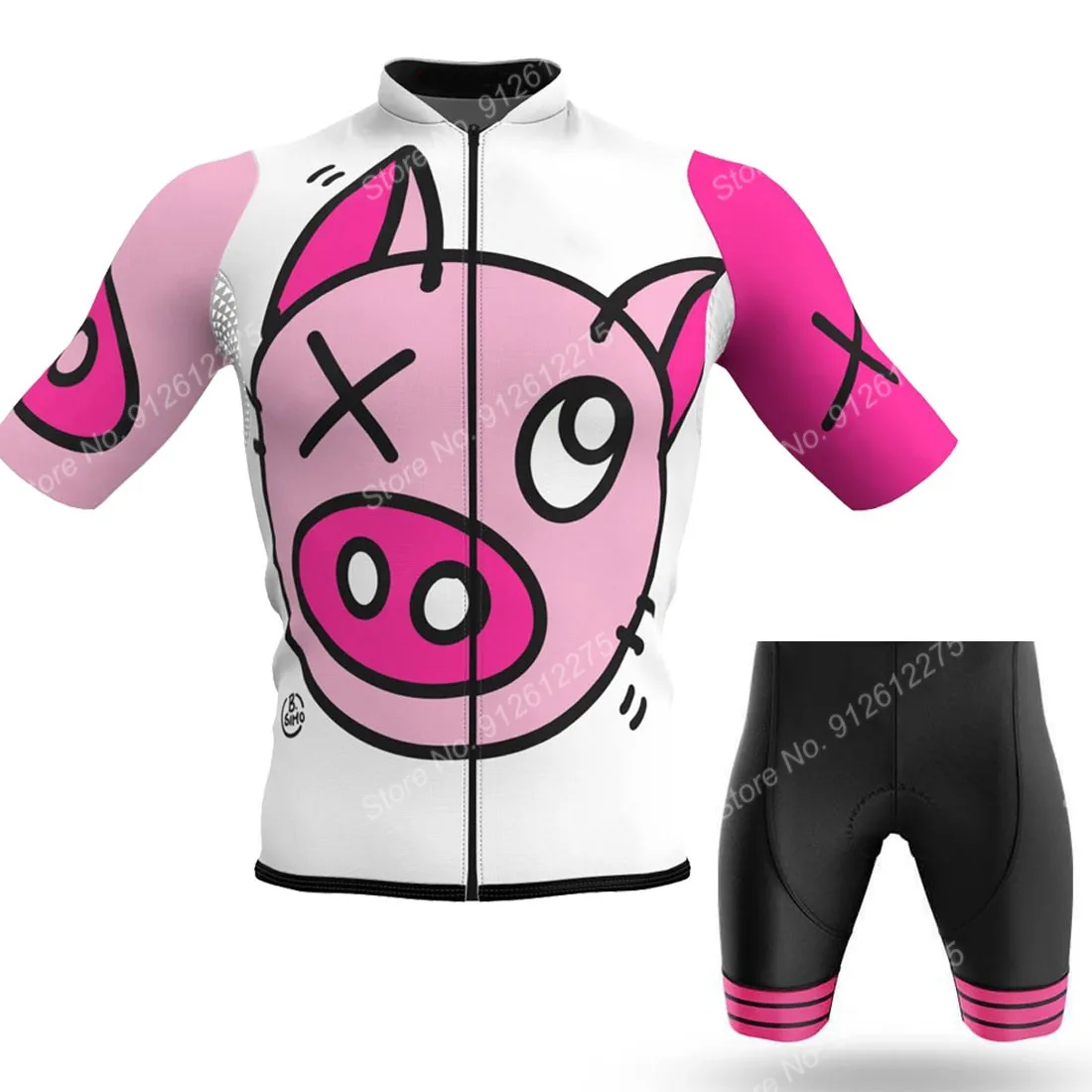 Set Cartoon Comic Pig 2023 Cyc - Cycling Bib Shorts recensie en prijs
