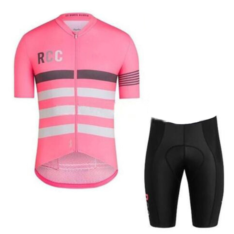 Roze RCC Wielertrui Set Korte  - Cycling Gear Brands recensie en prijs